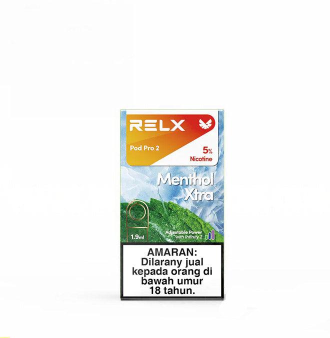 relx拋棄式煙彈新薄荷口味