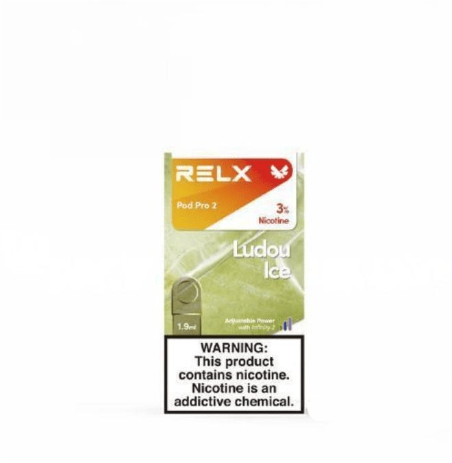 relx拋棄式煙彈綠豆冰口味