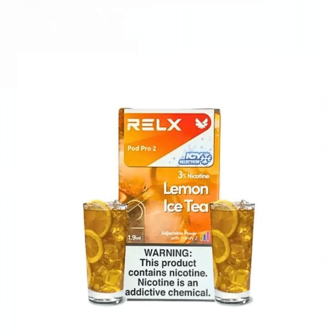 relx拋棄式煙檸檬紅茶口味