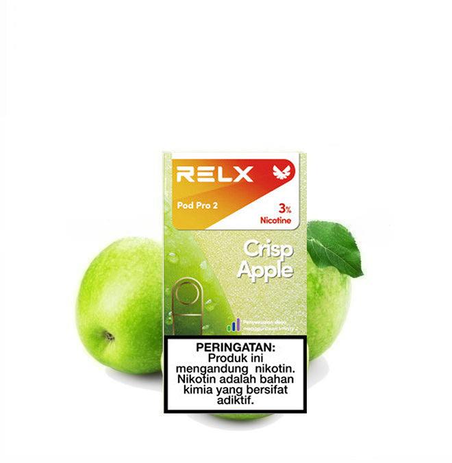 relx拋棄式煙彈紅蘋果口味