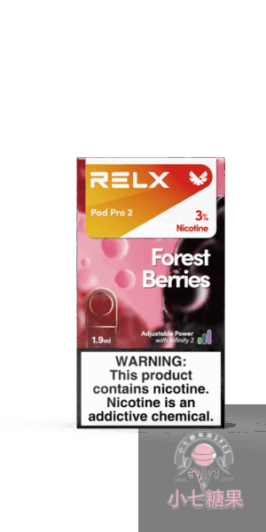 relx拋棄式煙彈混合莓果口味