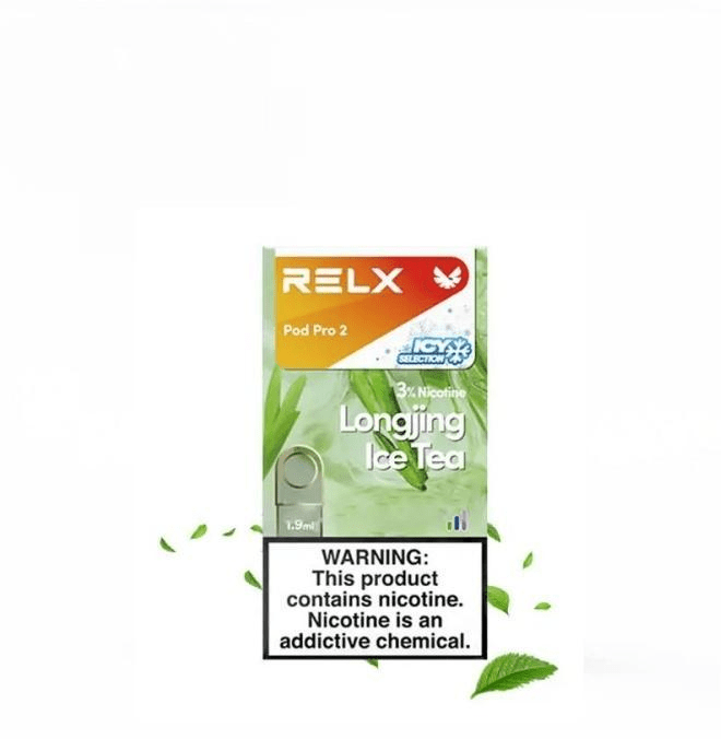 relx拋棄式煙彈龍井口味